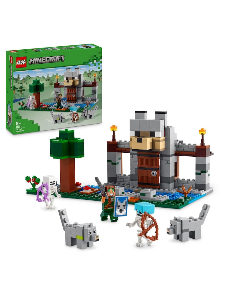 Juego de LEGO Minecraft La Fortaleza del Lobo - Imagen 1 de 8 Juego de LEGO Minecraft La Fortaleza del Lobo - Imagen 1 de 8