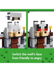 LEGO Minecraft The Wolf Stronghold Toy Set - Image 5 of 8