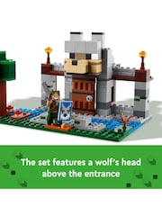 LEGO Minecraft The Wolf Stronghold Toy Set - Image 6 of 8