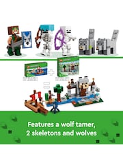 LEGO Minecraft The Wolf Stronghold Toy Set - Image 7 of 8