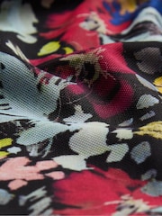 Ted Baker Black High Neck Delhia Sleeveless Mesh Top - Image 3 of 6