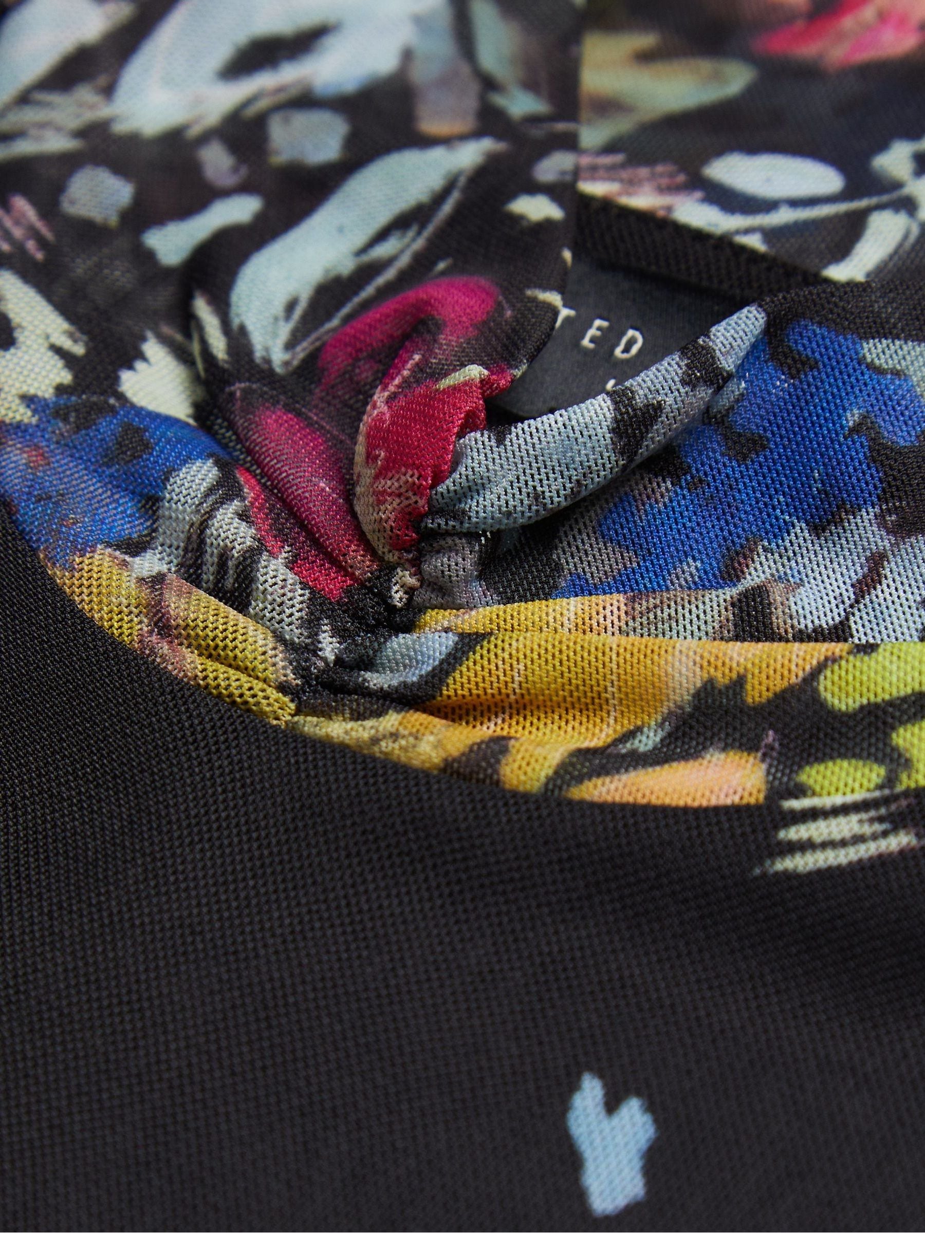 Buy Ted Baker Black High Neck Delhia Sleeveless Mesh Top from Next  Luxembourg