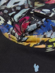 Ted Baker Black High Neck Delhia Sleeveless Mesh Top - Image 6 of 6