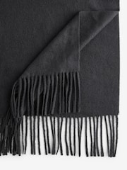 Black Super Soft Midweight Scarf - Image 5 of 6