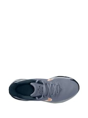 Grijs met roze - Nike Star Runner 4 kindersneakers - Image 3 of 4