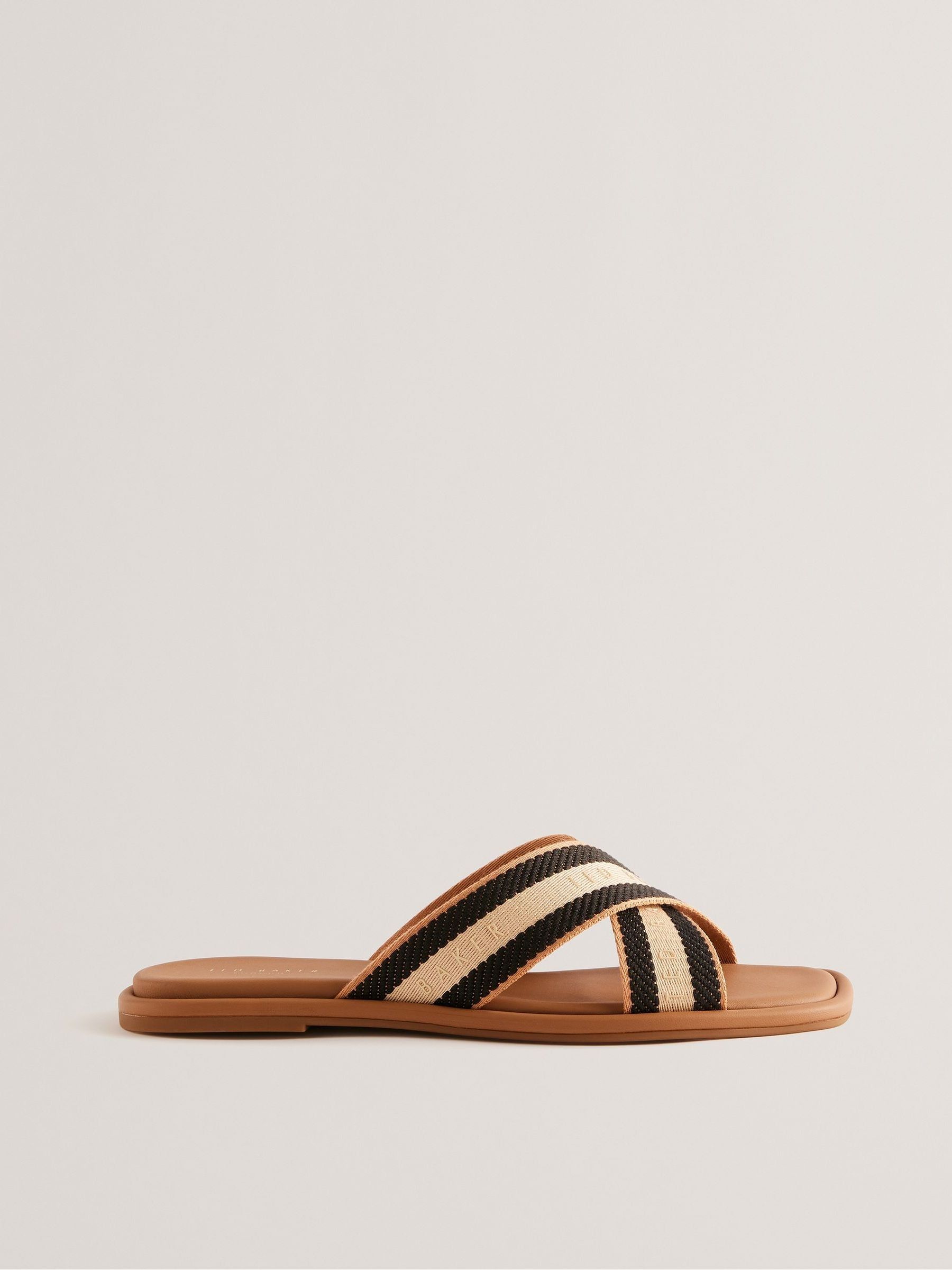Ted baker tan sandals cheap