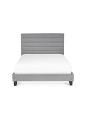 Julian Bowen Grey Merida Upholstered Bed - Image 4 of 6