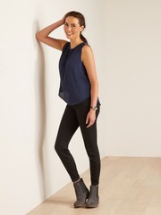 Ariat Blue Bayview Short Sleeve Blouse - Image 4 of 4