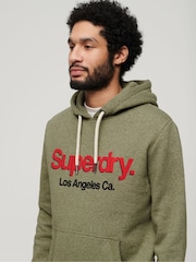 Superdry Green Core Logo Classic Hoodie - Image 4 of 7