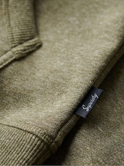 Superdry Green Core Logo Classic Hoodie - Image 6 of 7