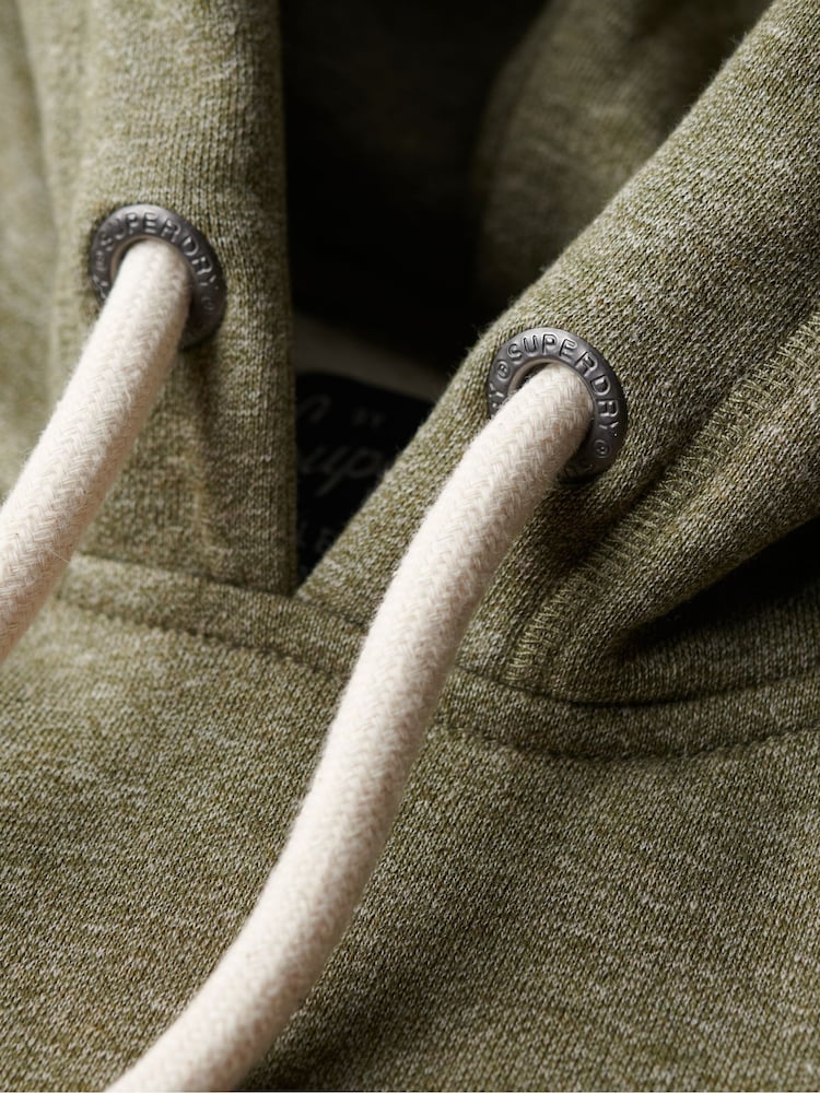 Superdry Green Core Logo Classic Hoodie - Image 7 of 7