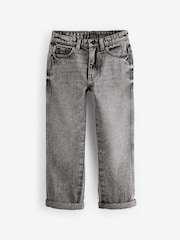 Grey Loose Fit Authentic 100% Cotton Jeans (3-16yrs) - Image 1 of 4