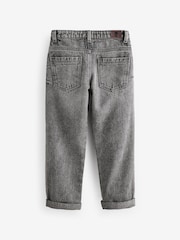 Grey Loose Fit Authentic 100% Cotton Jeans (3-16yrs) - Image 2 of 4