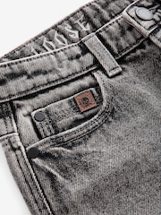 Grey Loose Fit Authentic 100% Cotton Jeans (3-16yrs) - Image 3 of 4