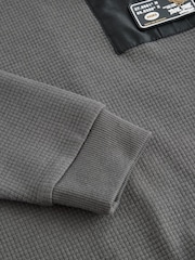 Grey 100% Cotton Utility Textured Long Sleeve T-Shirt (3-16yrs) - Image 7 of 8