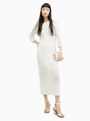 AllSaints White Briar Dress - Image 4 of 7