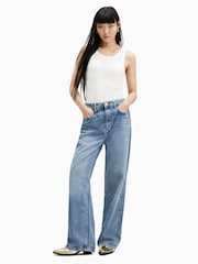 AllSaints Blue Blake Jeans - Image 1 of 8