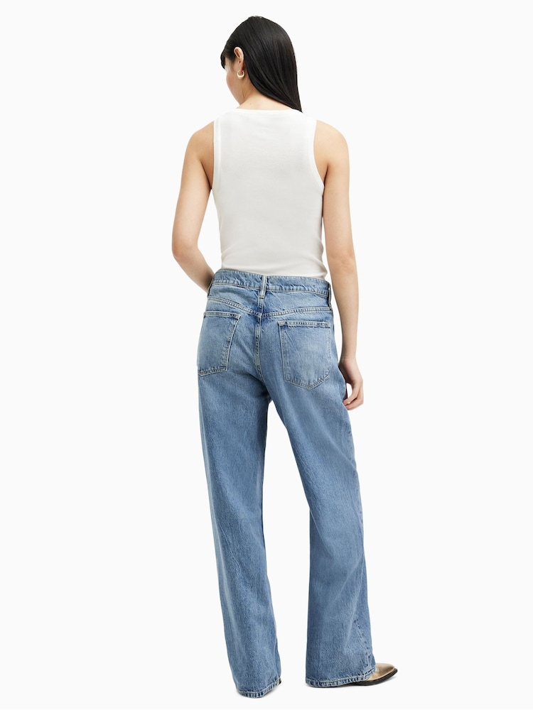 AllSaints Blue Blake Jeans - Image 2 of 8