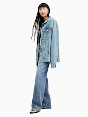 AllSaints Blue Blake Jeans - Image 3 of 8