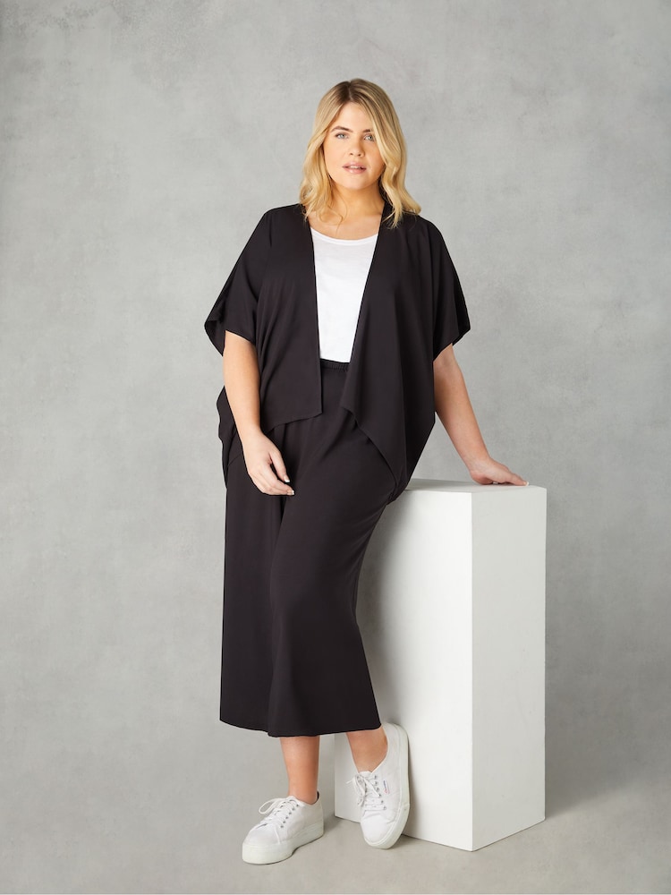 Live Unlimited Black Curve Batwing Cover-Up - Image 1 of 4