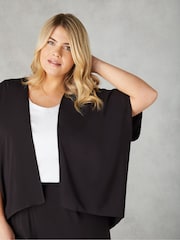 Live Unlimited Black Curve Batwing Cover-Up - Image 2 of 4
