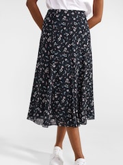 Hobbs Blue Tess Skirt - Image 3 of 4