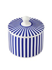 Spode Blue Steccato Covered Sugar Bowl - Image 2 of 6