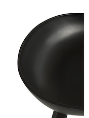 Julian Bowen Set of 2 Black Renzo Bar Stools - Image 6 of 6