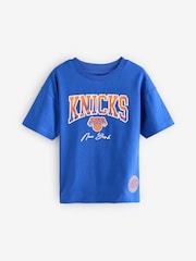 Cobalt Blue NBA Licensed 100% Cotton T-Shirt (3-16yrs) - Image 1 of 3
