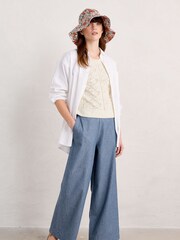 Seasalt Cornwall Natural Doe Path Vest - Image 1 of 5