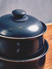 Essentials by Premier Black Cookware Set of 5 - Image 4 of 6