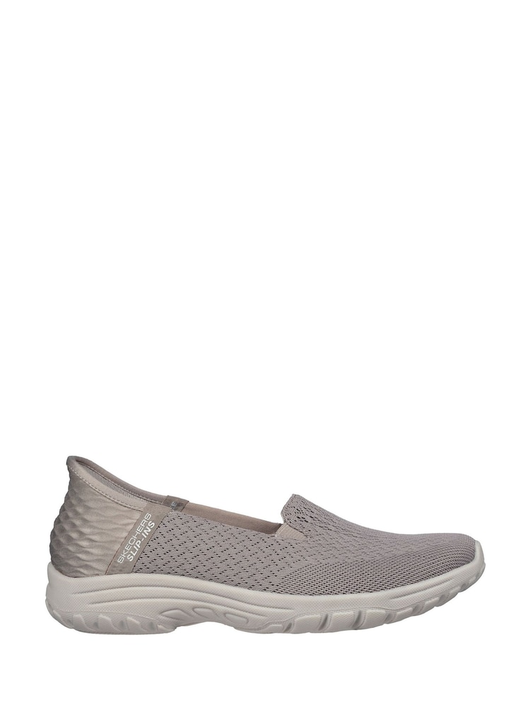 Skechers Brown Womens Reggae Fest 2.0 Slip In Shoes - Image 2 of 5