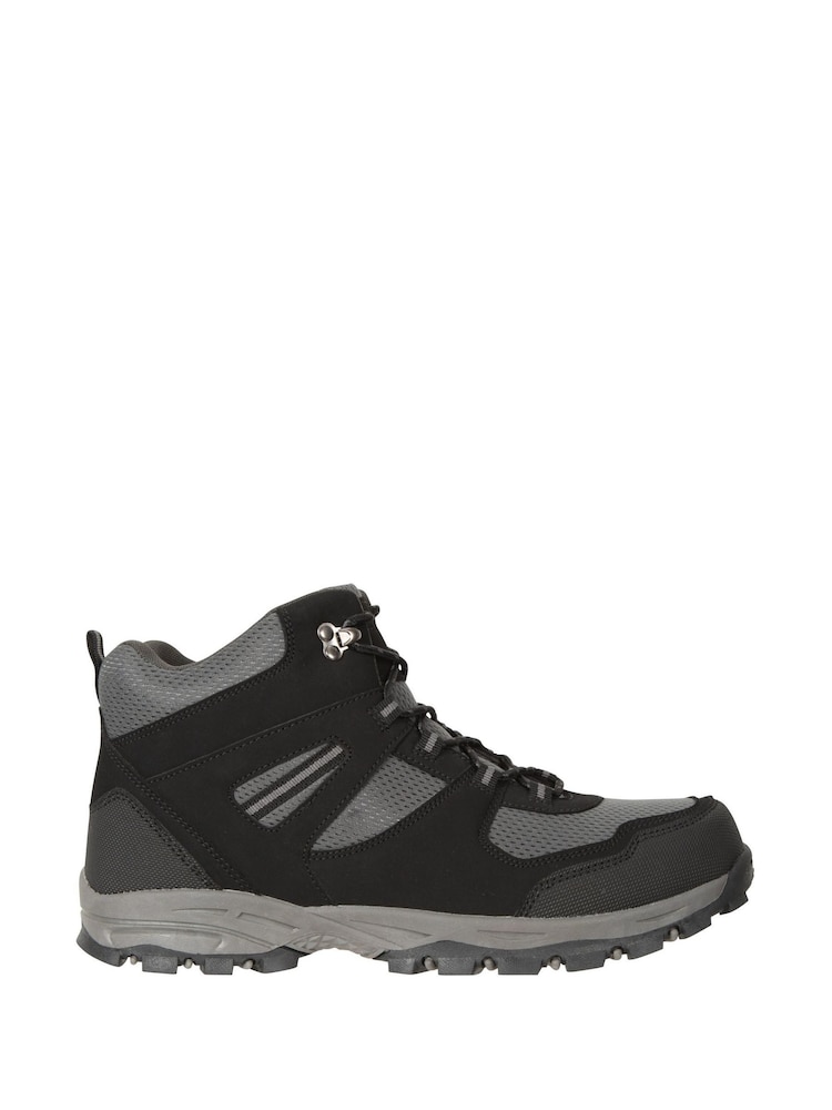 Mountain Warehouse Black Mens Wide Fit Mcleod Boots - Image 2 of 5