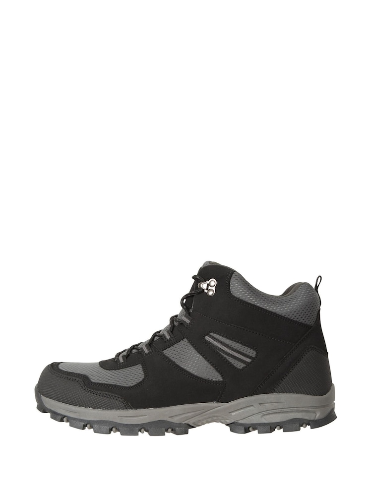 Mountain Warehouse Black Mens Wide Fit Mcleod Boots - Image 3 of 5
