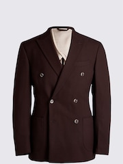 MOSS Port Red Tailored Fit Flannel Jacket - Image 5 of 5
