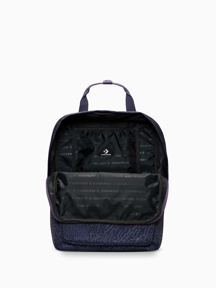 Converse Purple Small Square Backpack - Image 5 of 8