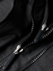 Superdry Black Hooded Mountain SD Windbreaker Jacket - Image 4 of 7