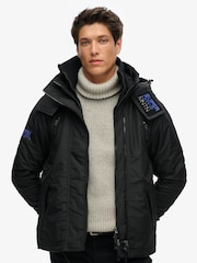 Superdry Black Hooded Mountain SD Windbreaker Jacket - Image 7 of 7