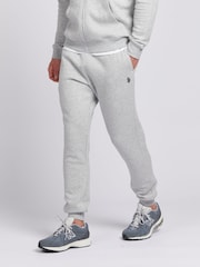 U.S. Polo Assn. Grey Mens Classic Fit Double Horsemen Joggers - Image 1 of 6