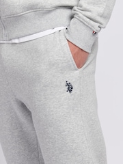 U.S. Polo Assn. Grey Mens Classic Fit Double Horsemen Joggers - Image 2 of 6