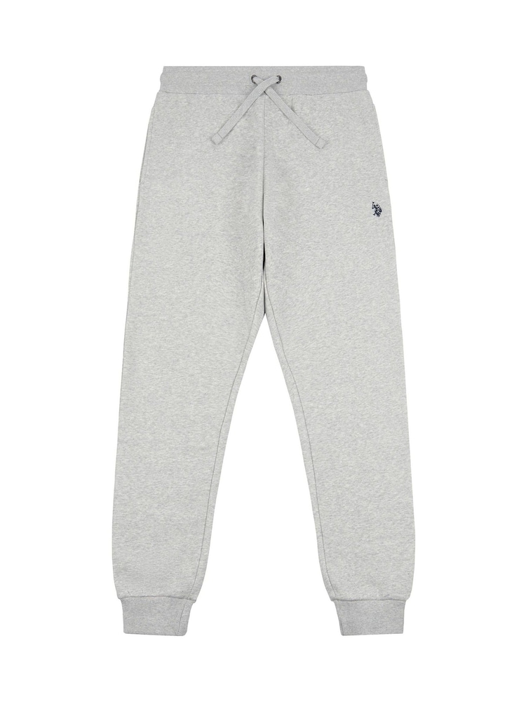 Grijs - U.S. Polo Assn. Mens Classic Fit Double Horsemen Joggers - Image 5 of 6