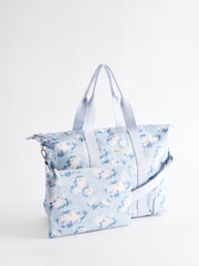 Cath Kidston Blue Silver Linings Overnight Bag - Image 4 of 9