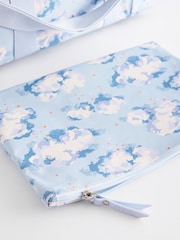 Cath Kidston Blue Silver Linings Overnight Bag - Image 9 of 9