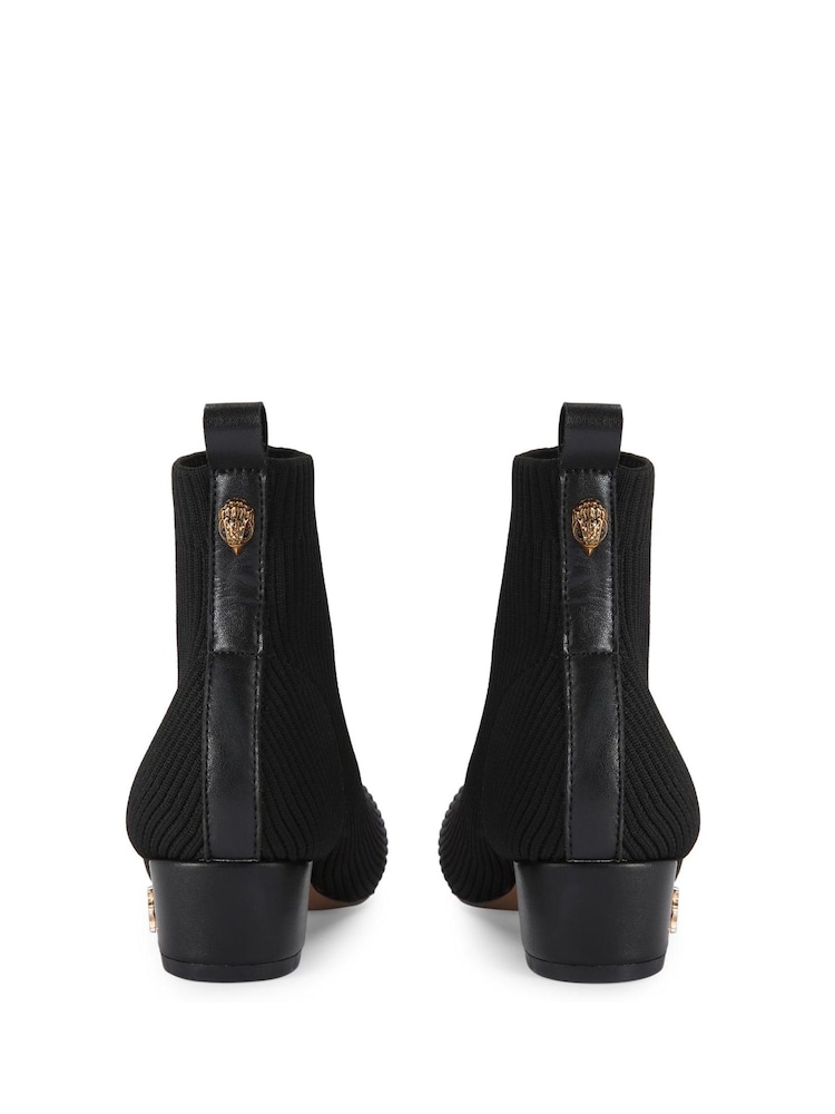 Kurt Geiger London Mini Kids Elmer Black Boots - Image 4 of 4