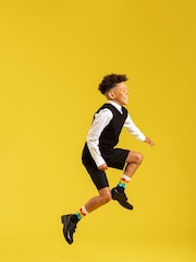 Hush Puppies Junior Barry Black Shoes - Image 1 of 6