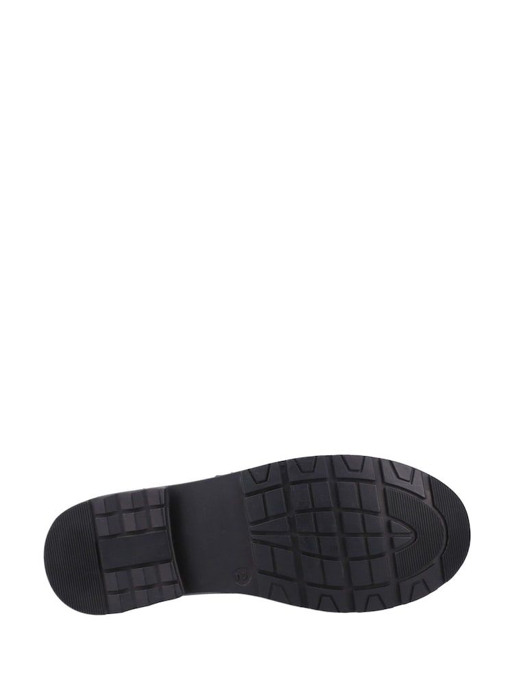 Hush Puppies Junior Barry Black Shoes - Image 6 of 6