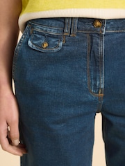 White Stuff Blue Hayley Denim Shorts - Image 4 of 7