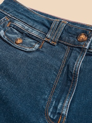 White Stuff Blue Hayley Denim Shorts - Image 7 of 7