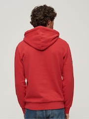 Superdry Red Track and Field Athletic Graphic Hoodie - Image 2 of 6