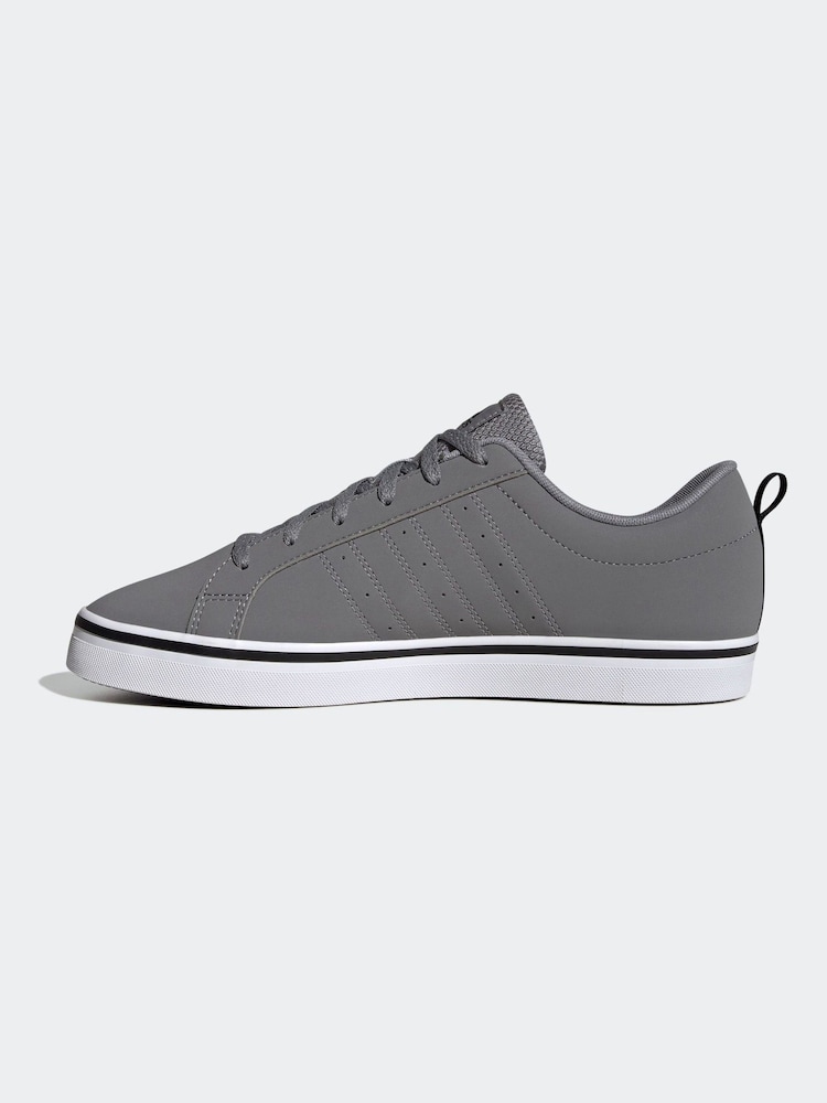 adidas Grey/Black VS Pace Trainers - Image 3 of 10